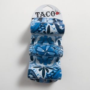 Prepara Floral Talavera Style Melamine Taco Holder